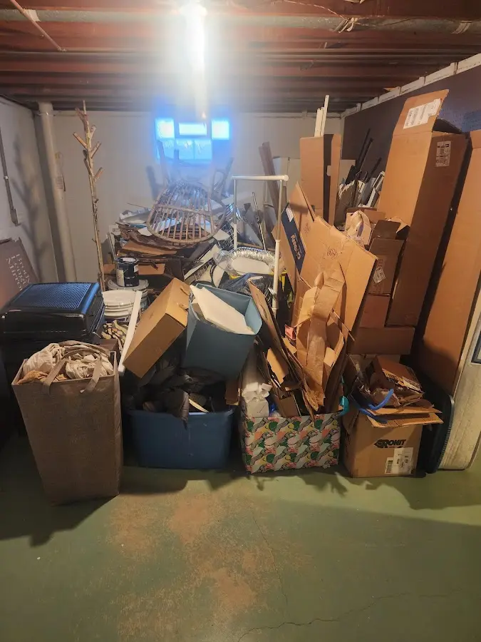 Roll-off dumpster container at job site for Construction Dumpster Rental in Ellicott